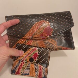 Vintage Wallet and Coin Purse